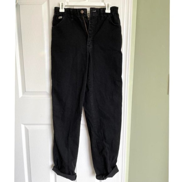 vintage black high waisted jeans - Picture 2 of 5